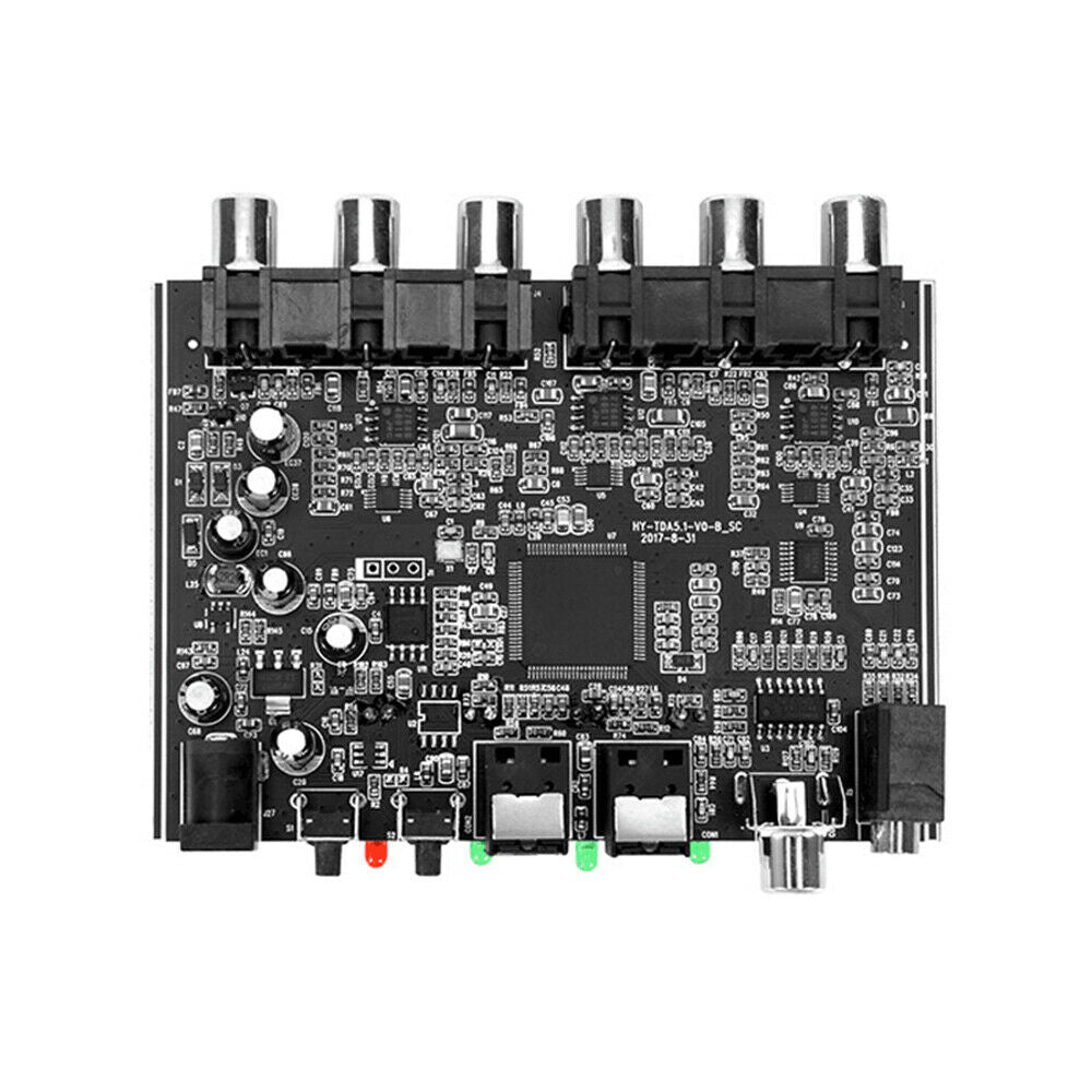 5.1 Channel AC-3 PCM Digital Optical Coaxial DTS RCA HiFi Home Theater Decoder