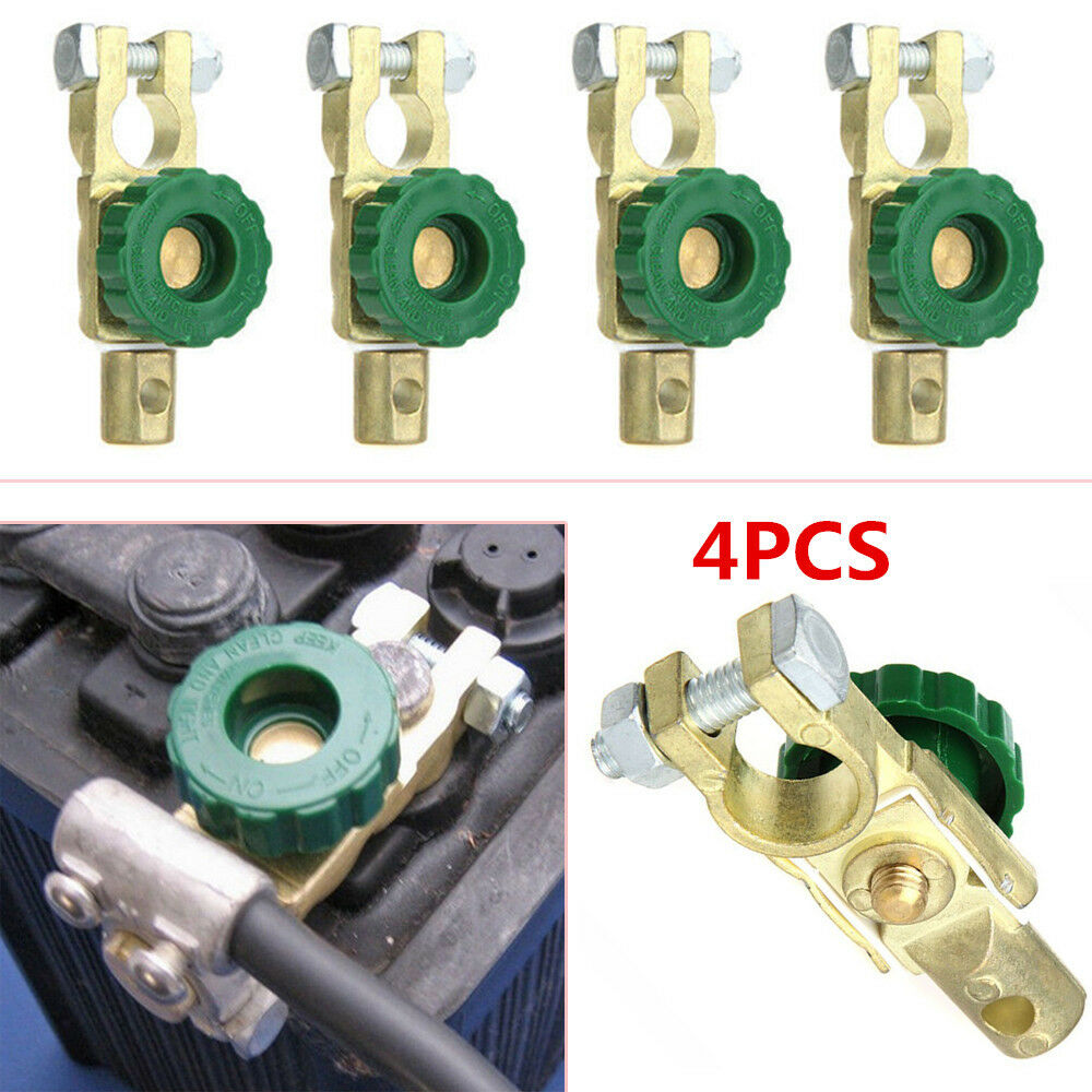 Car Battery Link Terminal Quick Cut-off Disconnect Master Kill Shut Switch Solid