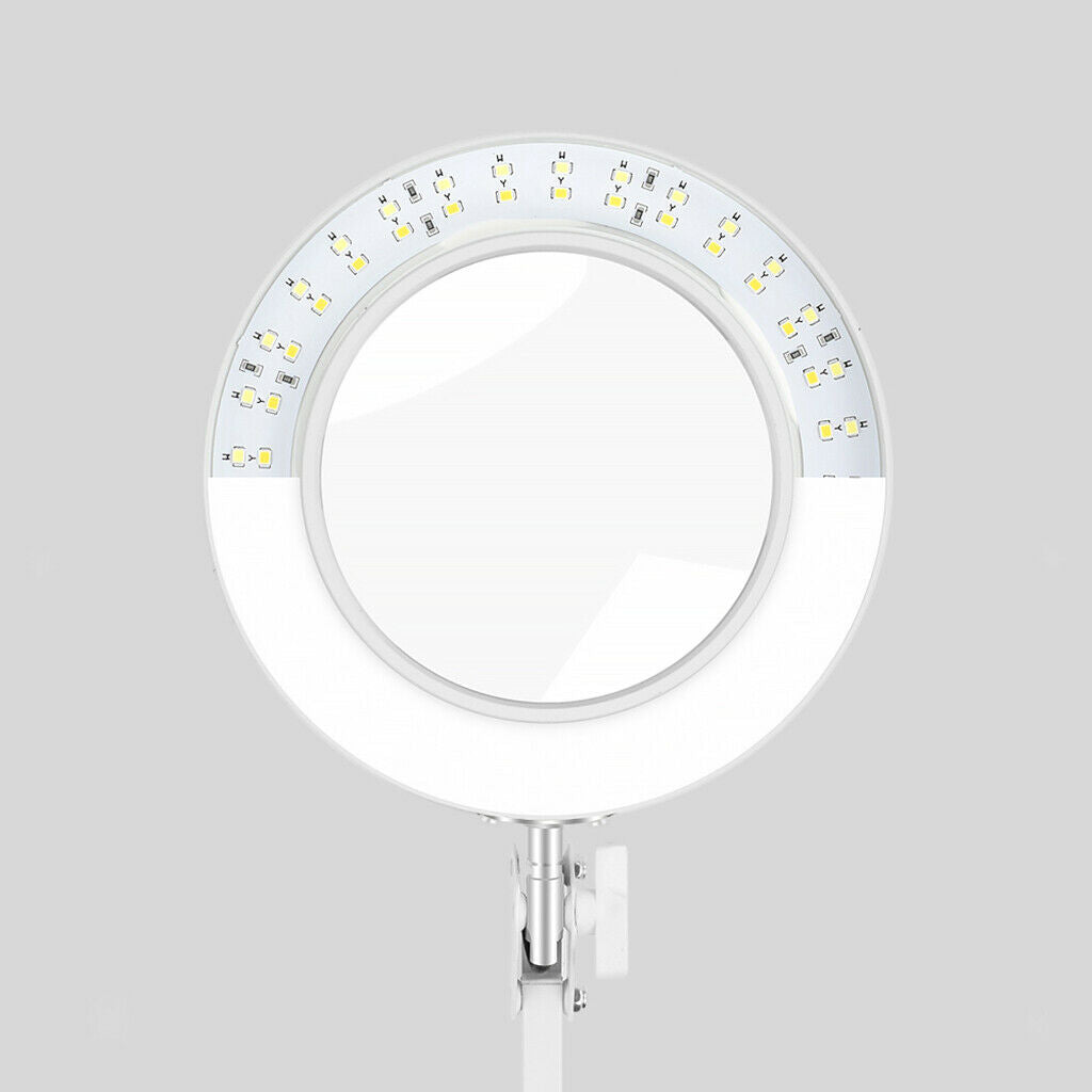 5X USB Magnifying Lamp Tabletop Magnifier Reading for Jewelry Watches Repair