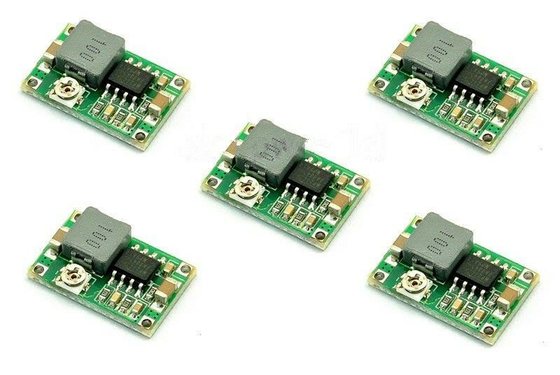 5pcs Mini-360 DC-DC Converter Step Down Module 4.75V-23V to 1V-17V Nice..l8
