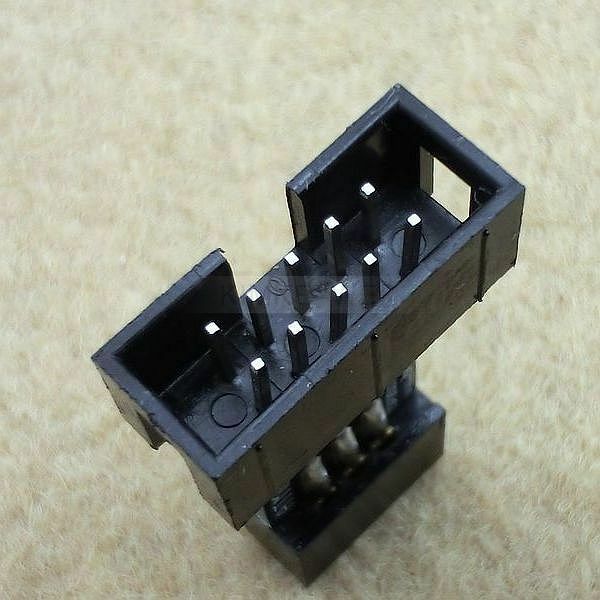10 to 6 Pins Convertor Adapter for ATMEL ISP programmer