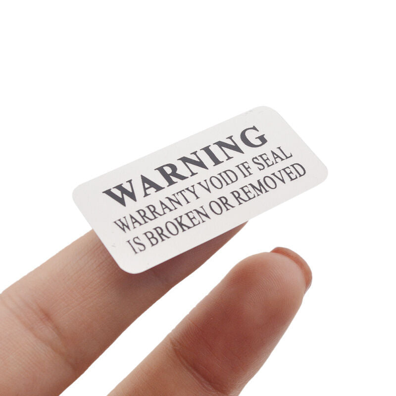 88 Pcs Warranty Void Barcode Security Tamper Evident Label Stickers Seals New