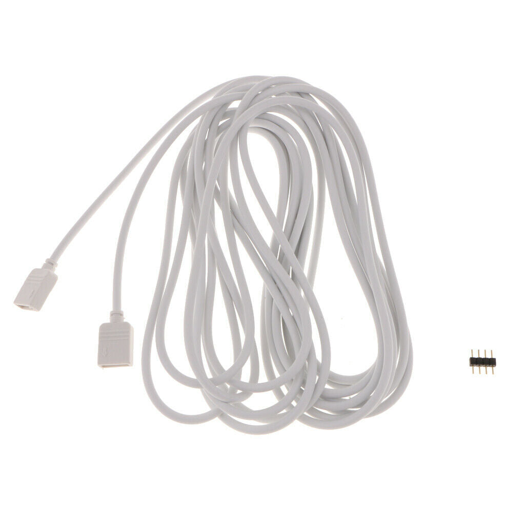 Lot Of 2 5050 3528 LED RGB Extension Cable Connecting Cable Line 4 Pin