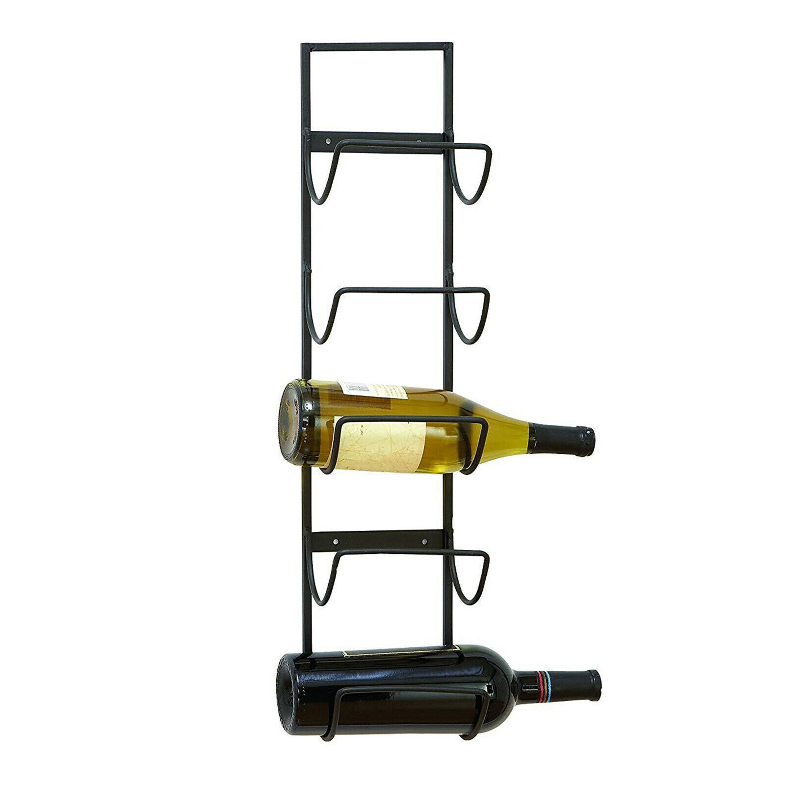 5Tier Metal Wine Racks Wine Bottle Bar Display Stand for Bathroom Kitchen