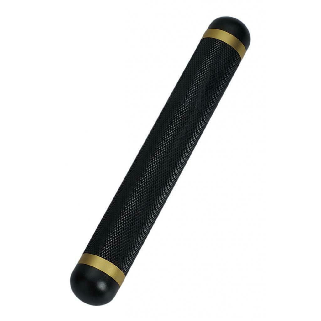 1x Cigar Tube Classic Aluminum Travel Humidor Cigar Case Storage Black
