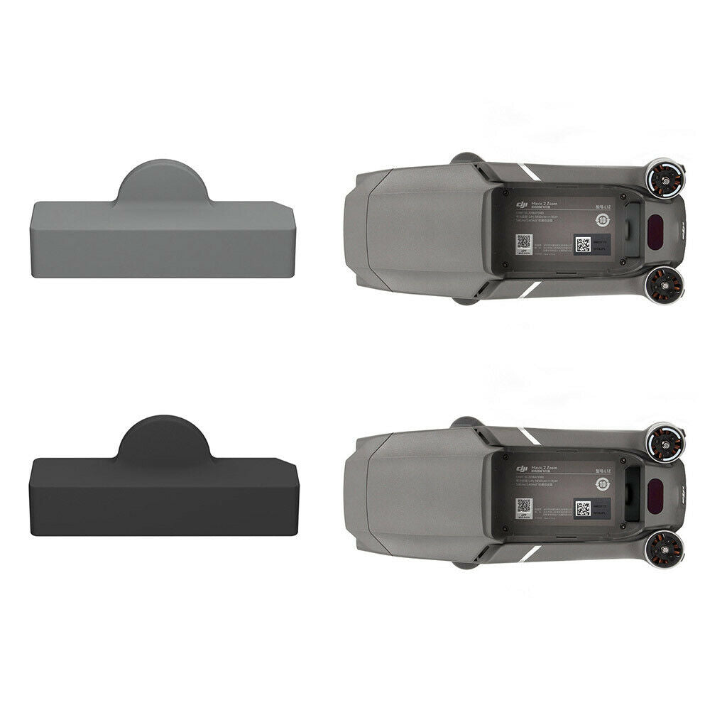Battery Charging Port Protect Dustproof Plug for MAVIC 2 PRO ZOOM Body Gray