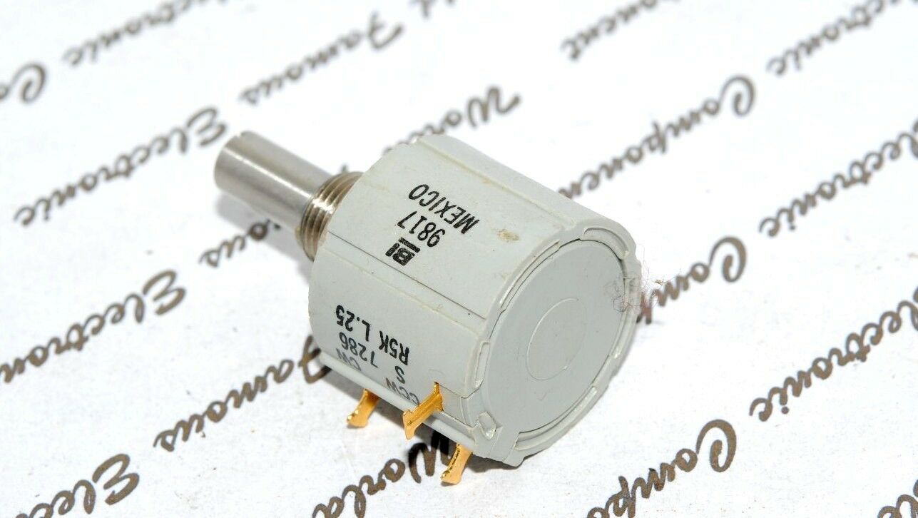 1pcs - Bi Technologies 5K Wirewound Potentiometer 7286R5KL.25 10 Multi-Turn