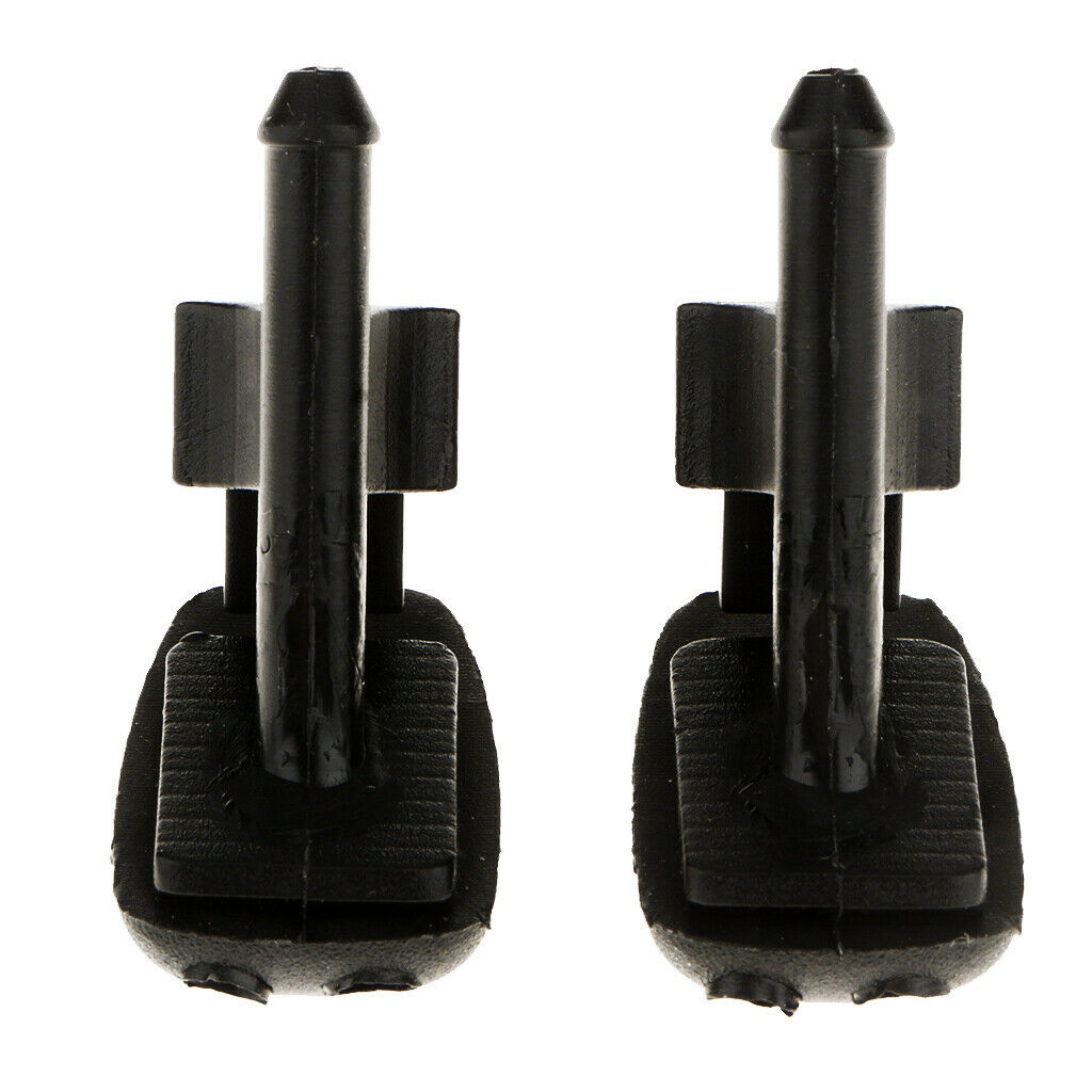 2 Pieces Windshield Wiper Water Spray Jet Washer Nozzles