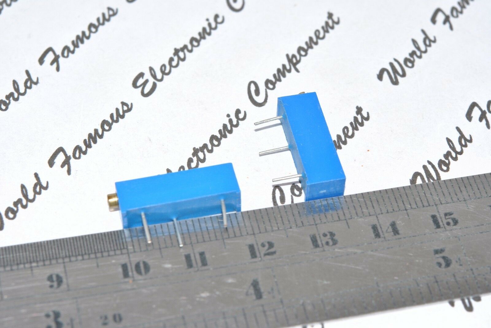 4pcs - BOURNS 20K 3006P Multiturn 15 Turns Potentiometer / Trimmer