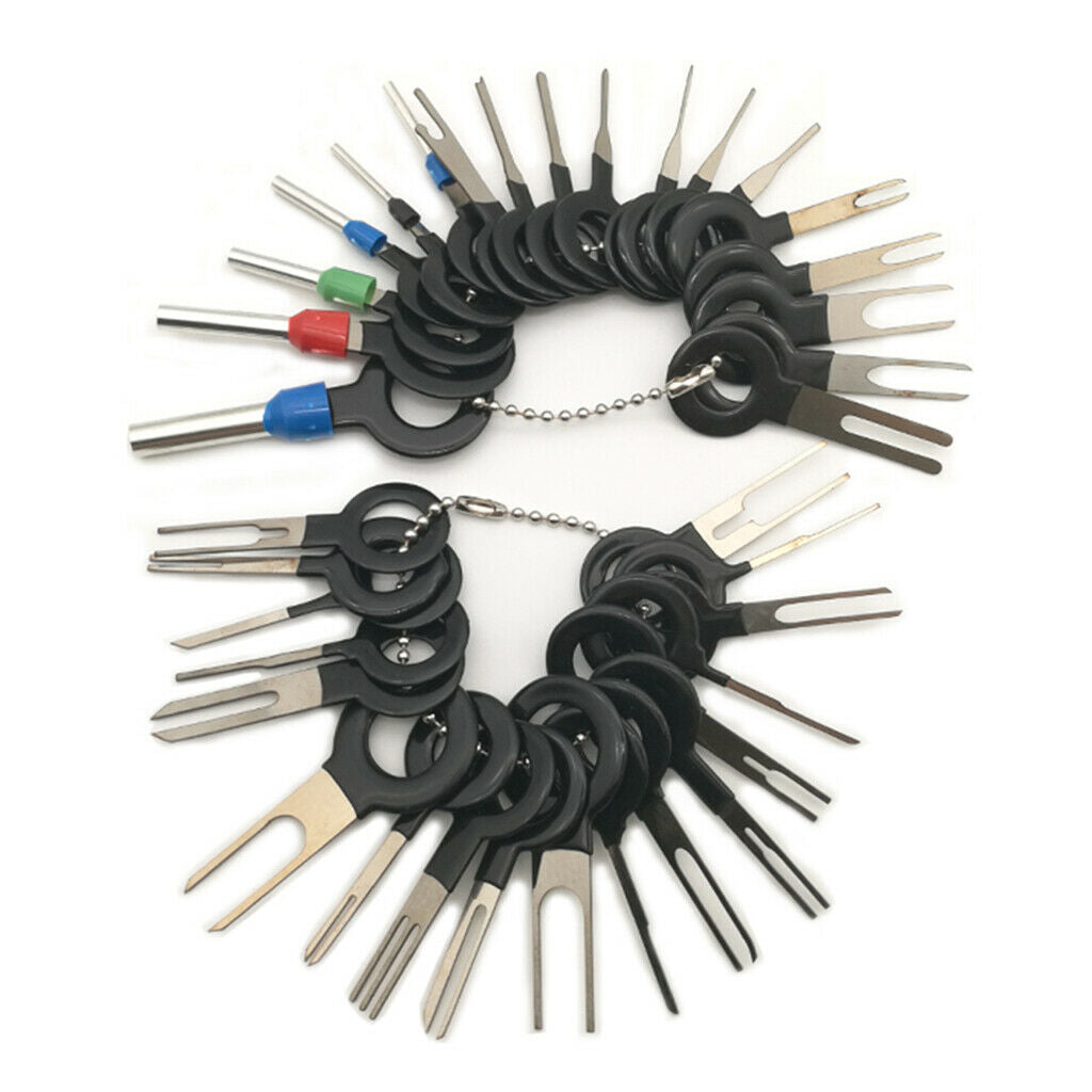 36PCS Wire Terminal Removal Tool Kit Car Electrical Wiring Crimp Connector Pin