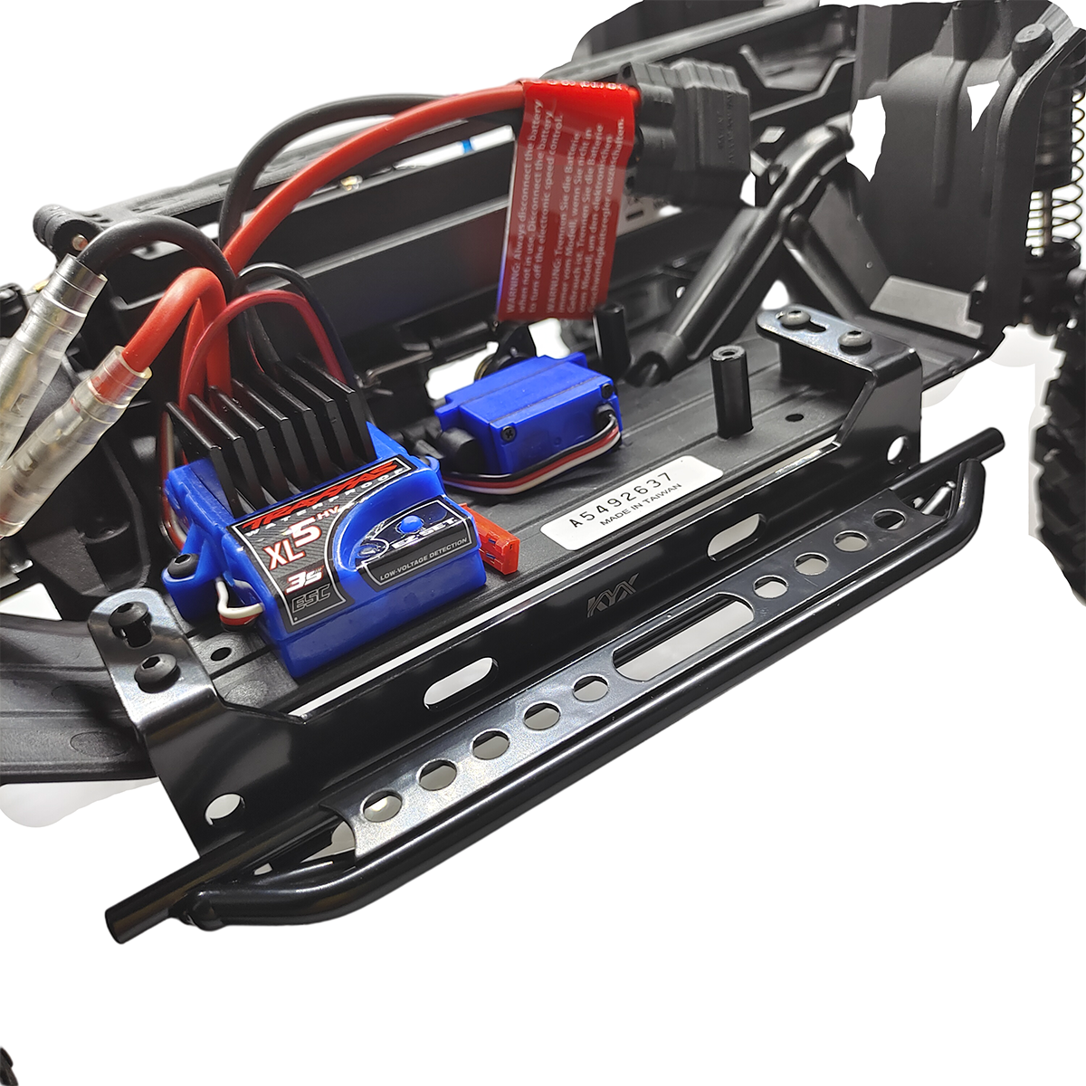Side Steel Sliders Metal Pedals for 1/10 Traxxas TRX4 2021 Ford Bronco RC Car