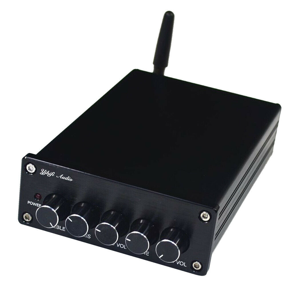 Portable HiFi Amplifier, 2x50W+100W TPA3116 2.1 Bluetooth 4.2 HiFi Amplifier