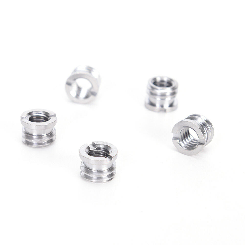 1/4" to 3/8" Convert Screw (5pack) Adapter for Tripod and camera and quick.l8