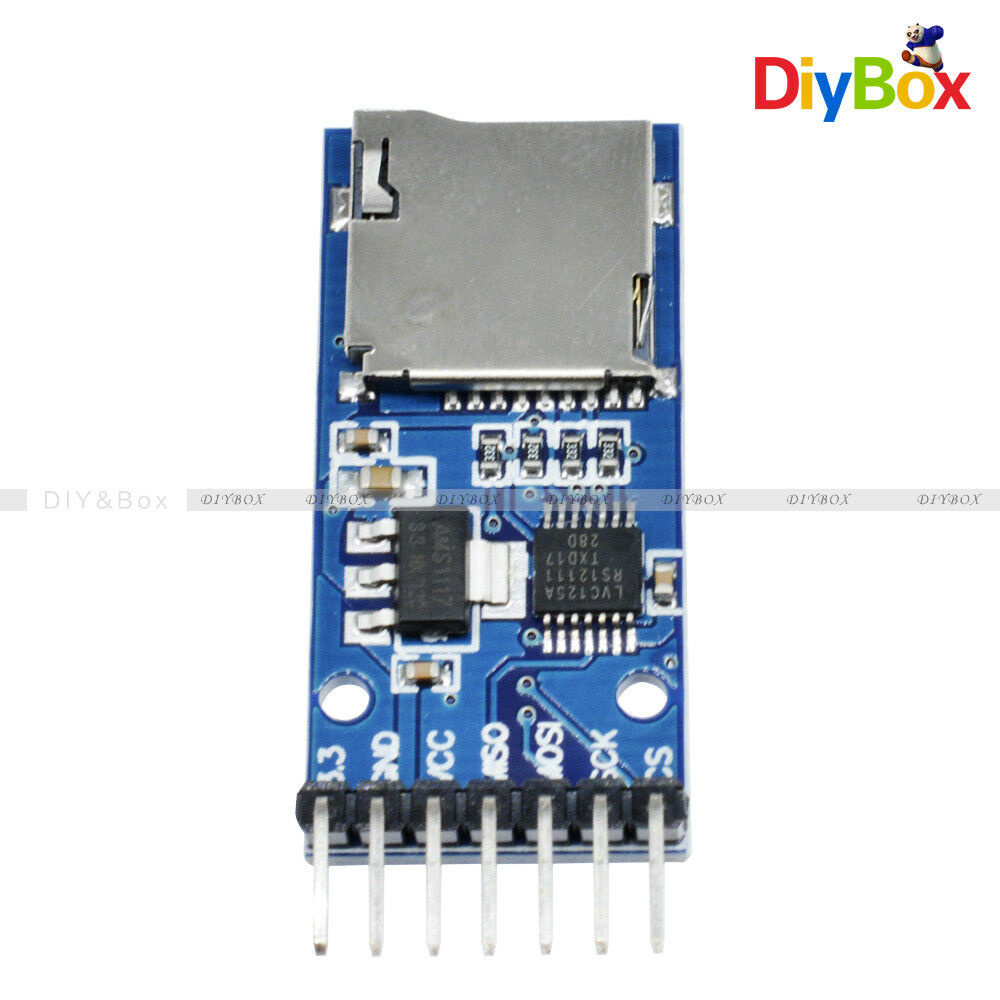 New Micro SD TF Card Storage Memory Module SPI Level Conversion For Arduino DIY