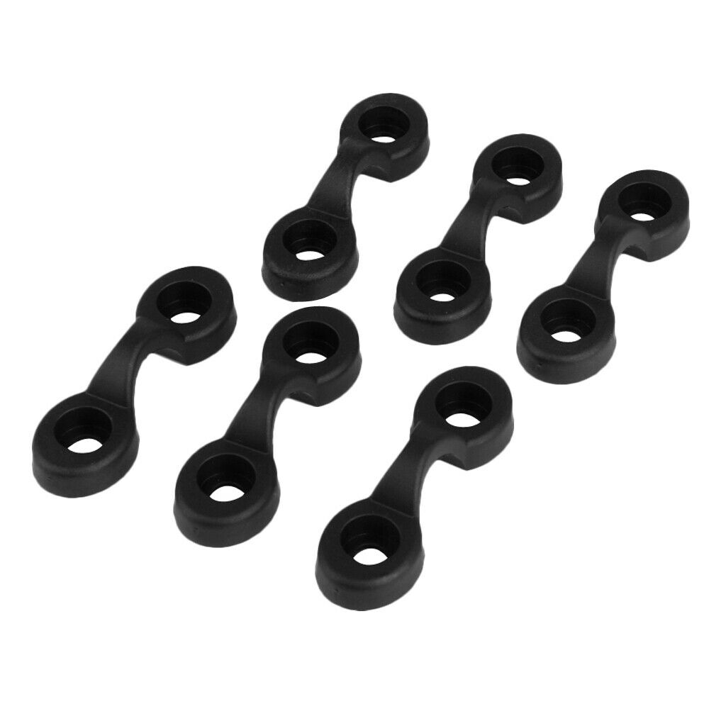 6x Nylon Marine Boat Kayak Pad Eye Deck Loop  Kit Fishing Rigging Tool