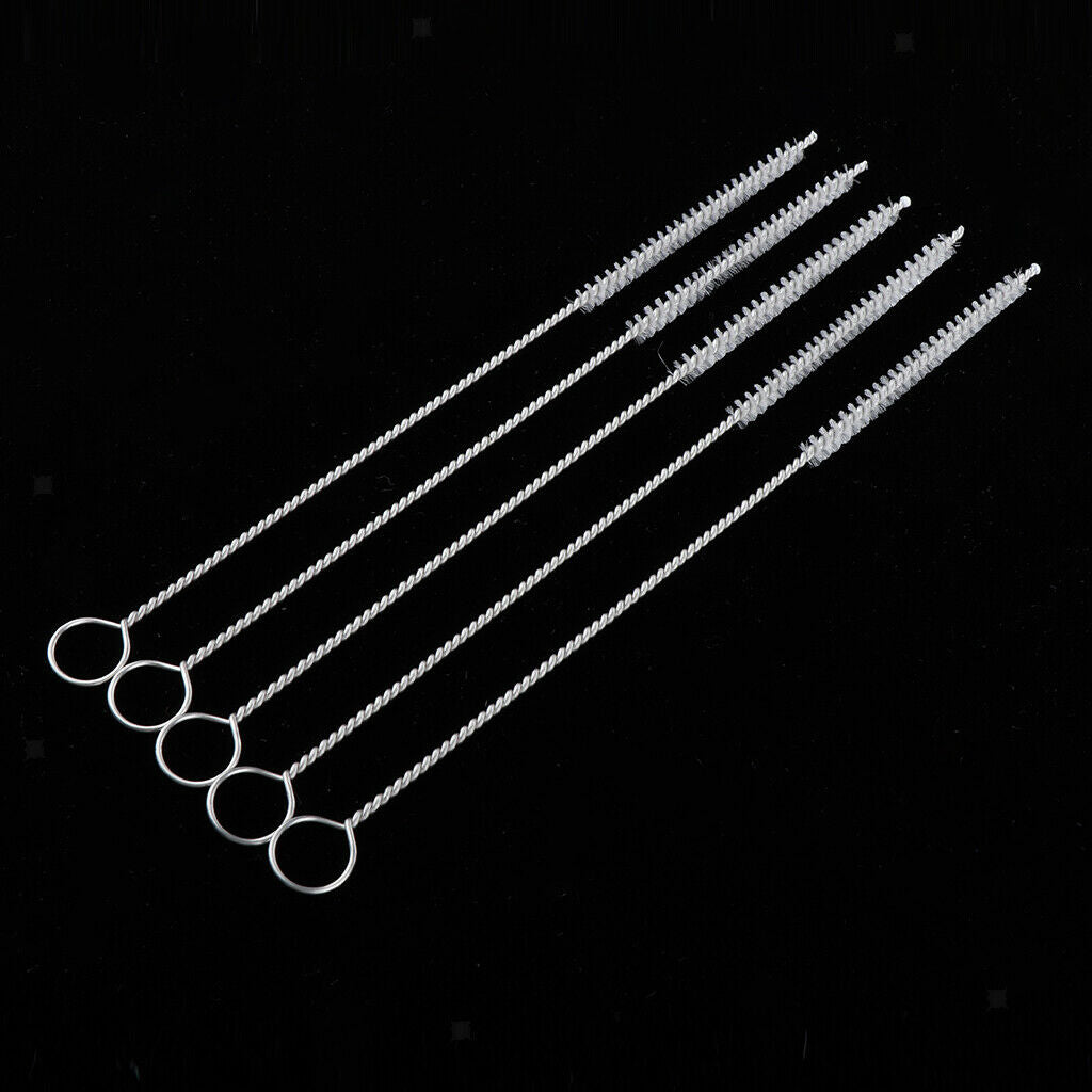 10pcs Reusable Multi-Functional Nylon Brush for Cosmetics Tin Pot Bottles