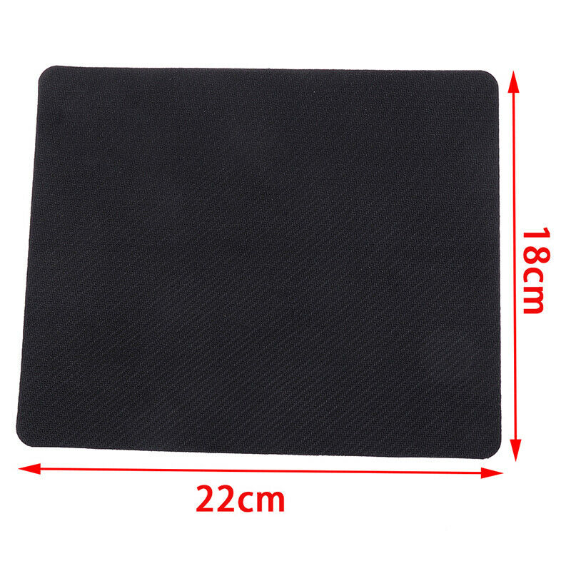 1Pc 22*18cm Universal Black Square Gaming Mouse Pad Mat Mouse Pad For Compute Ad