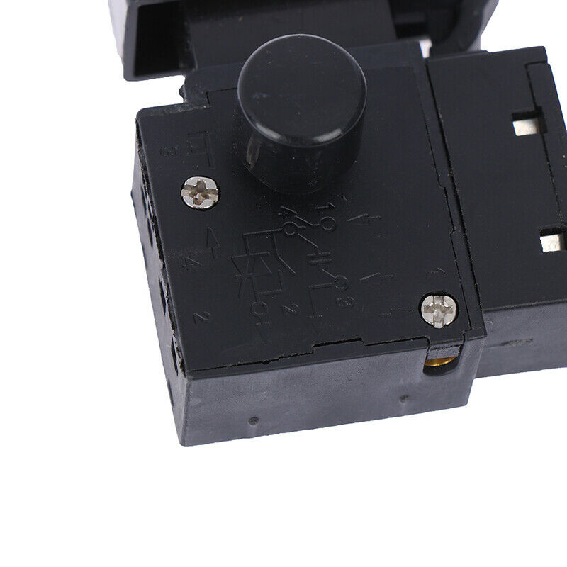 FA2-4/1BEK Black 6A 250V Electric Drill Speed Control Trigger Button Swi SEDD