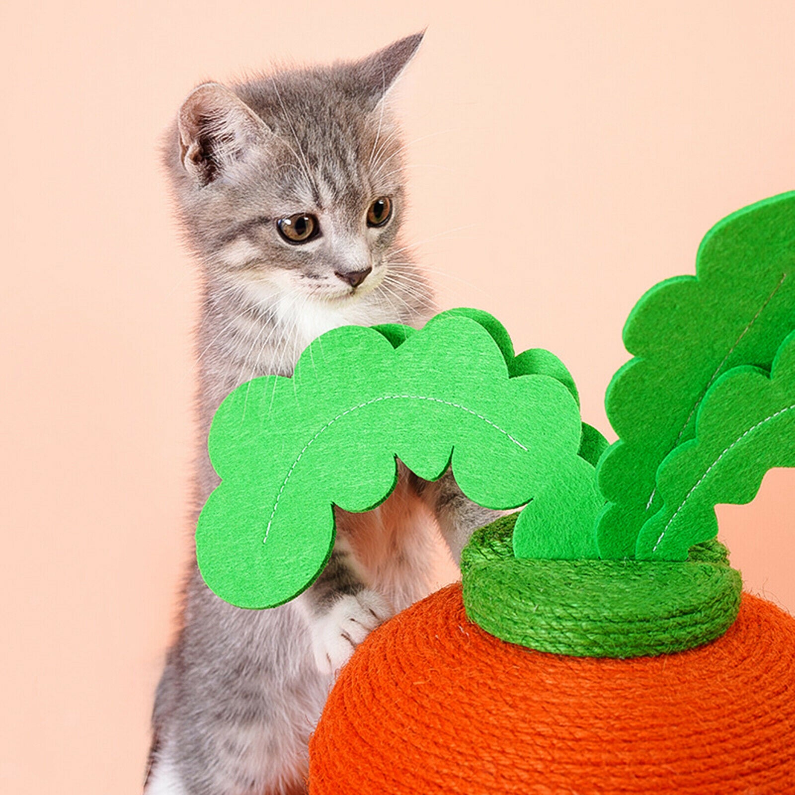 Cat Scratchers Cat Climbing Tower with Big Carrots for Climbing Indoor Cats