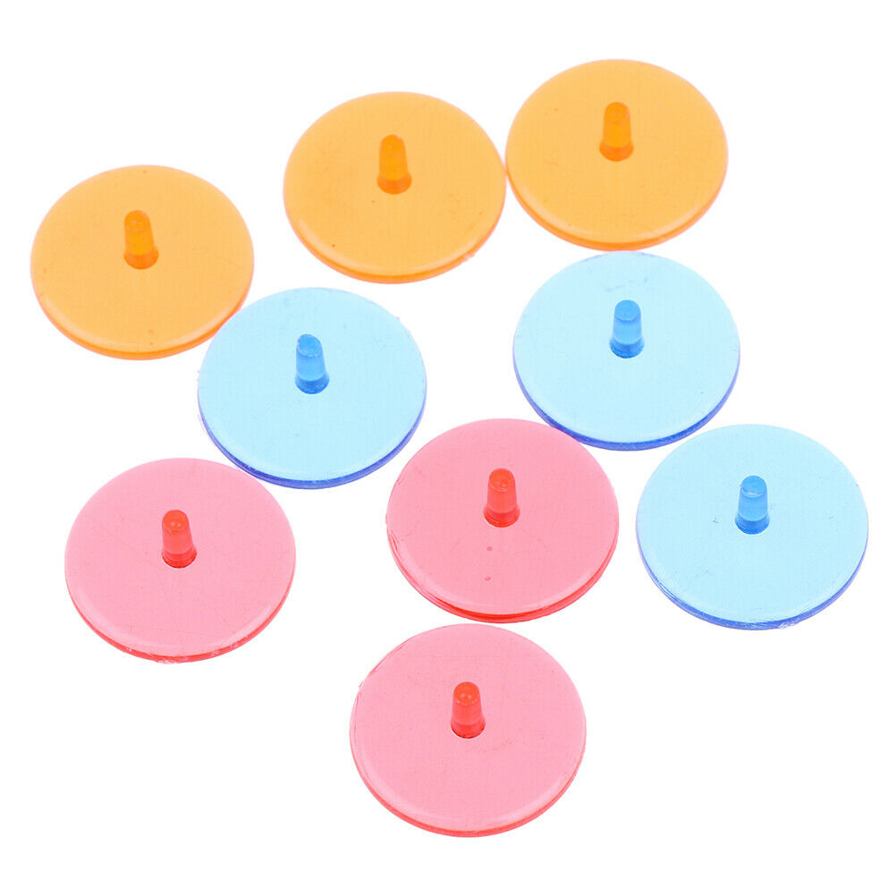 50pcs transparent plastic golf ball mark position markers 0.94" golf N xJSJCA