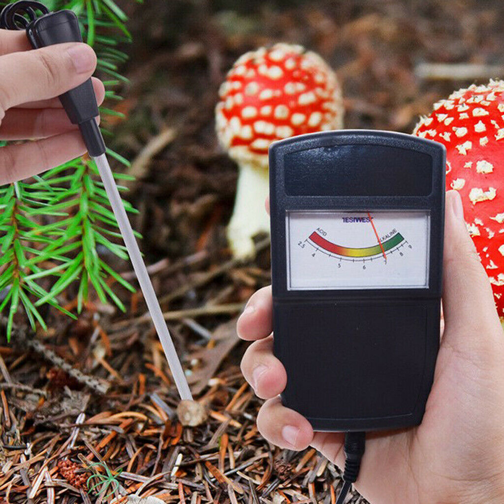 Digital PH Meter Tester, Water Soil Tester, Soil Fertility Meter for Garden,