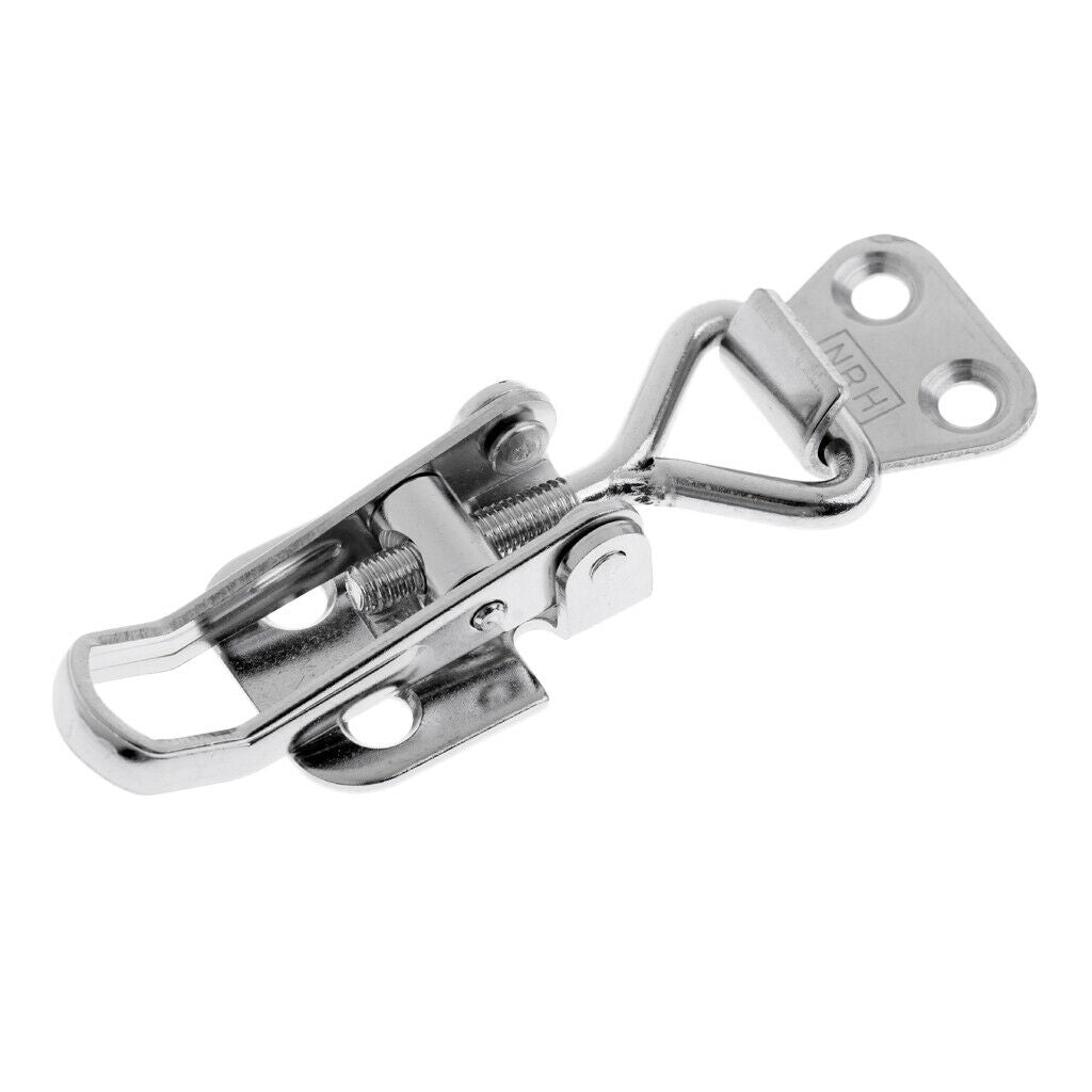 2pcs Boat Latch Catch Anti-Rattle Clamp Clip 75 x 28mm/ 2.95 x 1.1 inch  -