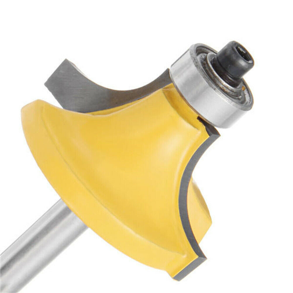 1/4 Inch Shank 3/4 Inch Radius Carbide Round Over Edging Router Bit Wood W Hot