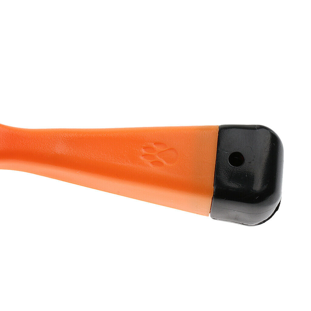 Gentle Pet Dog Cat Hair Grooming Comb Slicker Brush Groomer Tools Orange