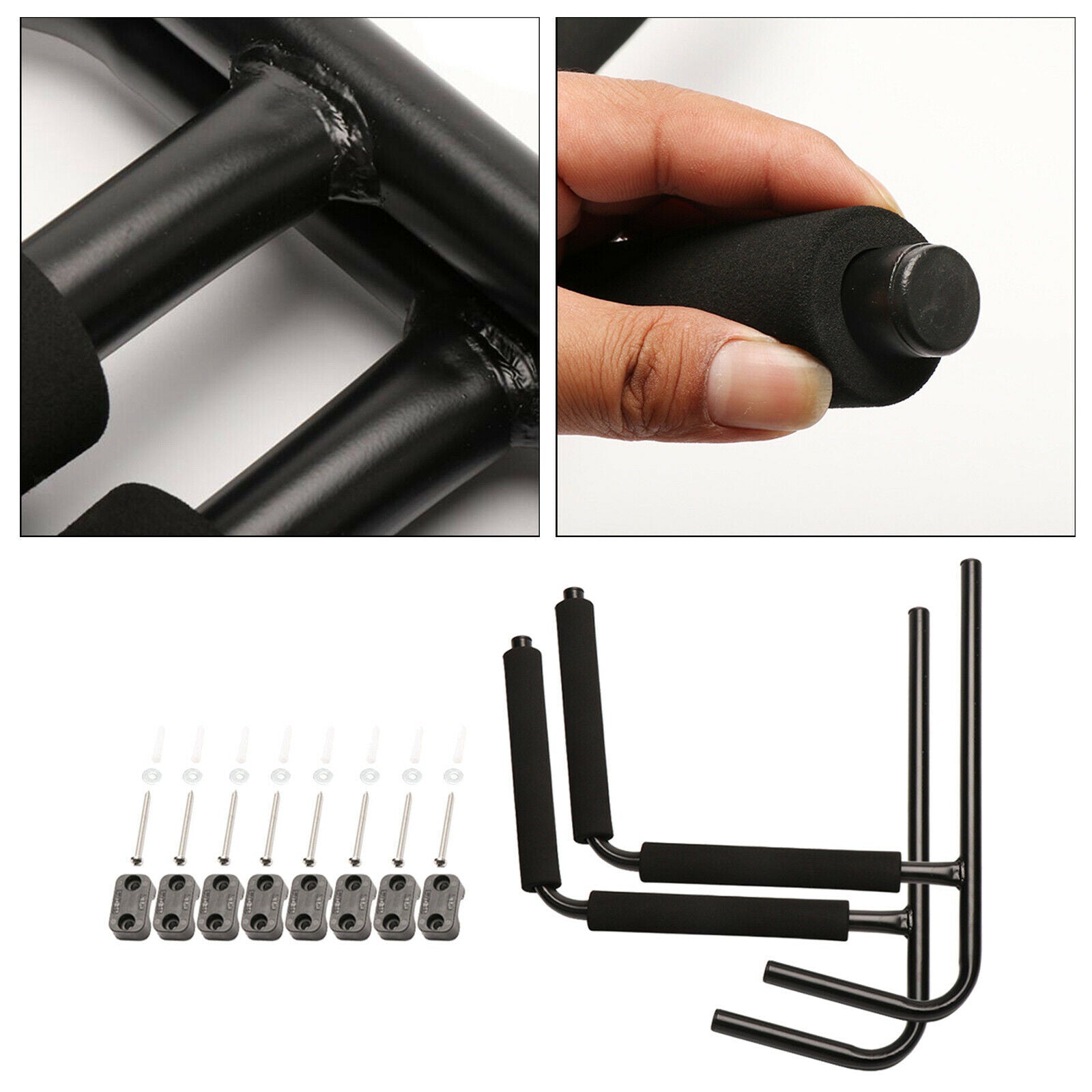 2x Heavy Kayak Storage Hooks Canoe Carrier Rack Boat Paddle Holder Bracket