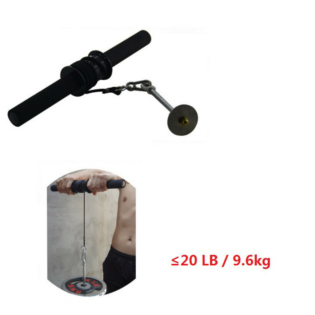 Wrist Roller Adjustable Forearm Exerciser Arm Training Triceps Muscle Toner