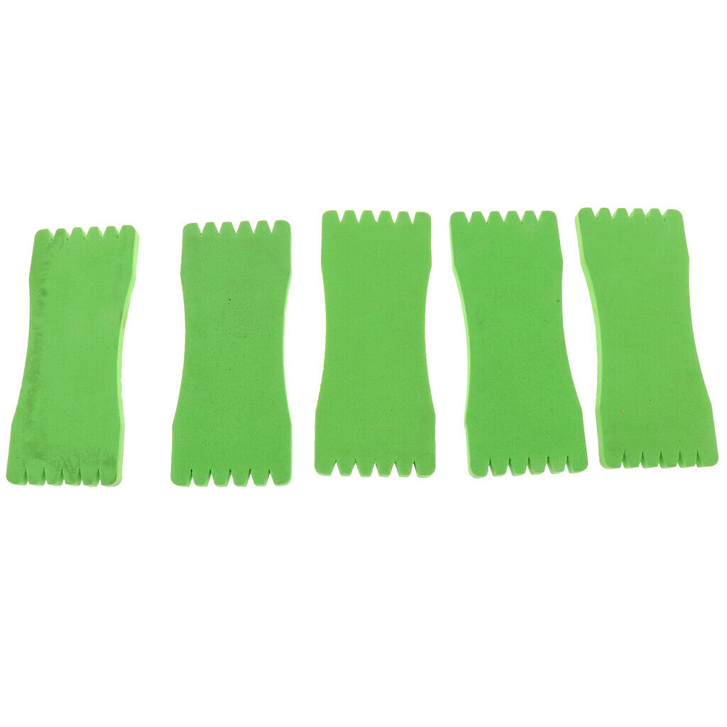Foam Fishing Line Board Fishing Winding Board Wrapped Wire Spool Board 5x12