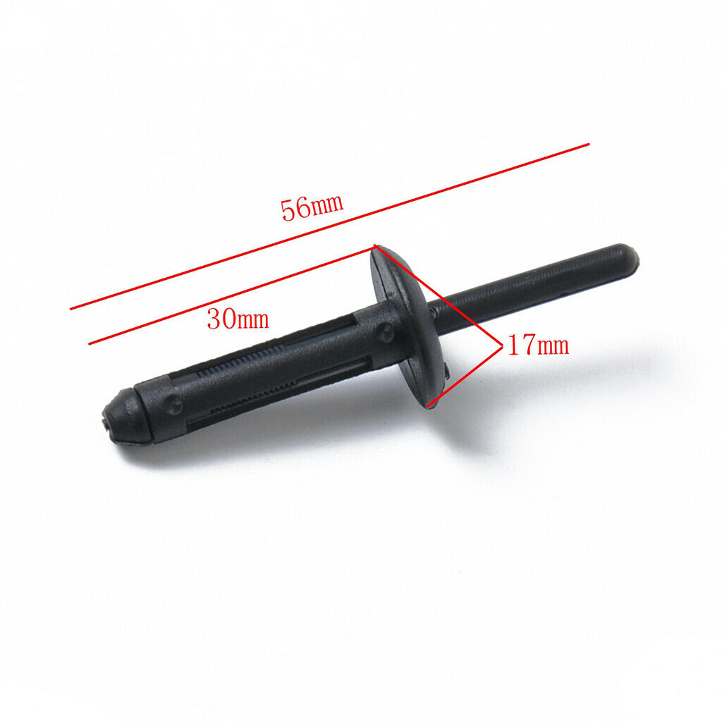 50pcs Auto Car Plastic Bumper Pin Rivet Fasteners Interior Panel Door Clip