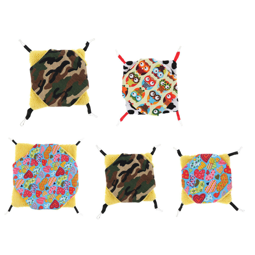 Soft Hamster Tunnel Hammock Small Animal Play Tunnel Hamster Bed Nest Type 1