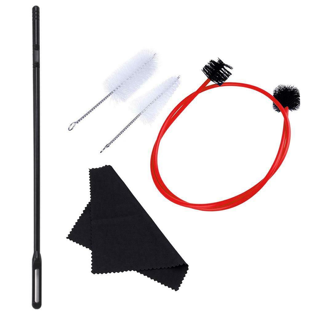 Trumpet / Cornet Cleaning kit, maintenance brushes, cleaning cloth,