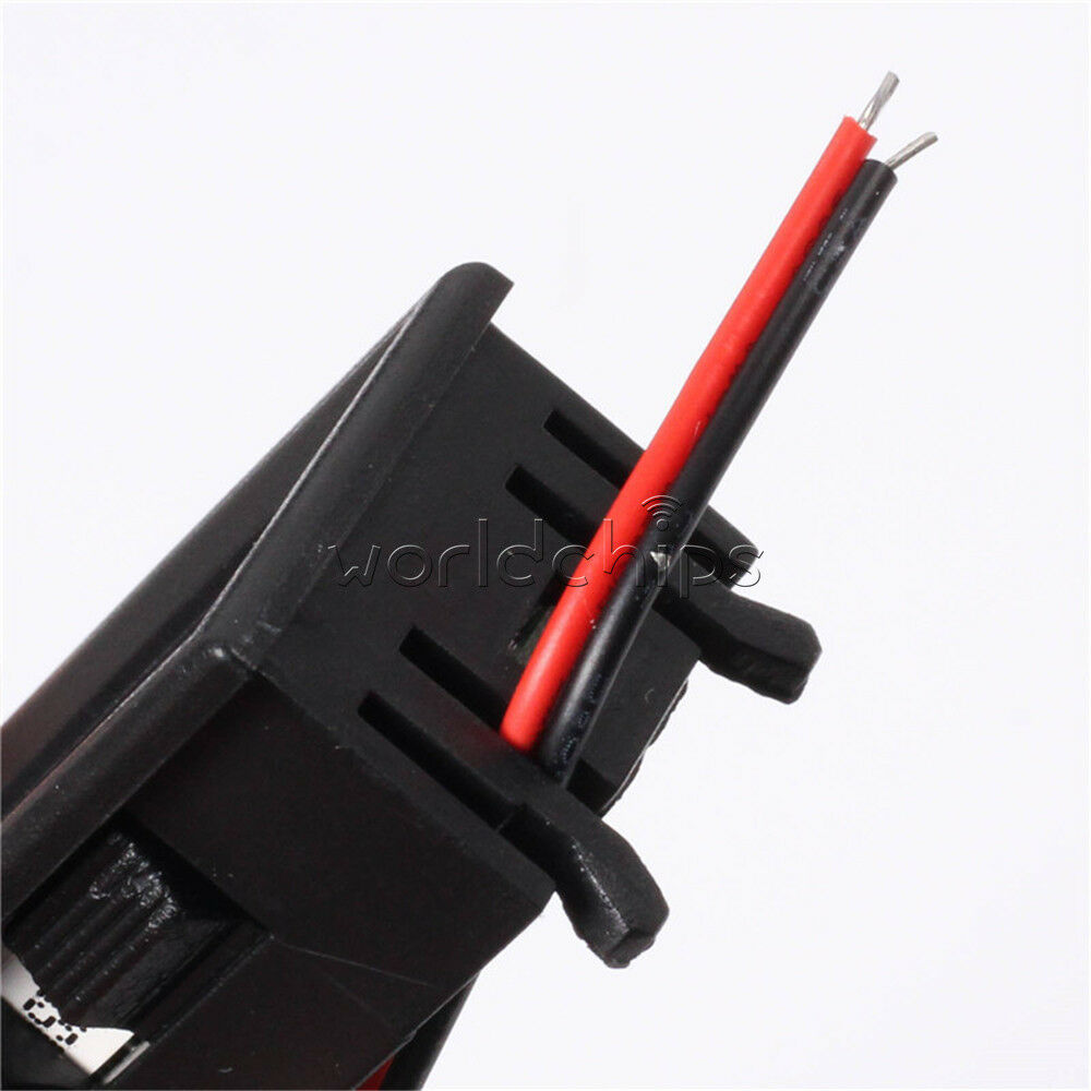 Red LED Indicator Battery Charge Capacity Monitor Tester 48V Lead-acid Battery