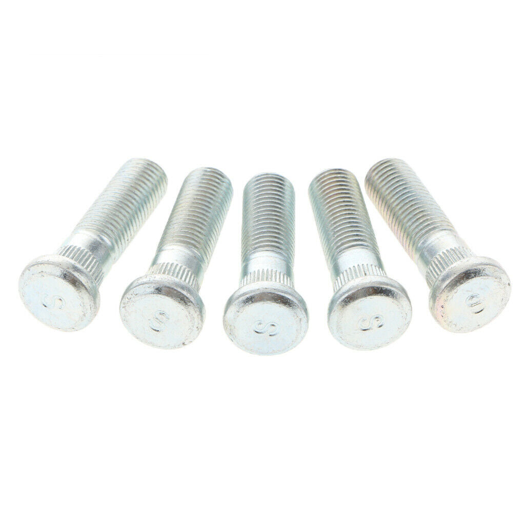 5 Pieces M12*1.5 Serrated Wheel Stud 90113-S84-901 for  Acura Isuzu
