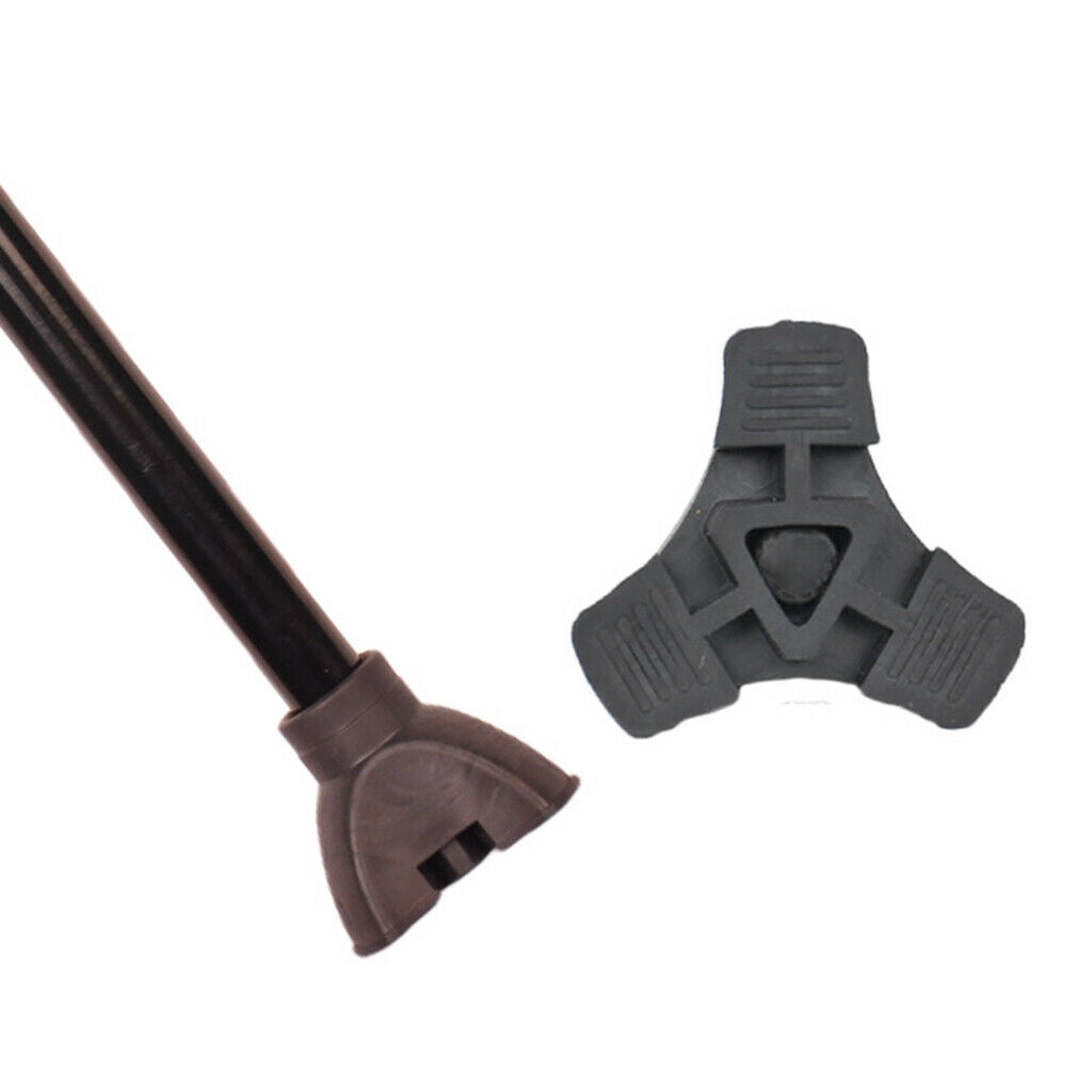 5Pcs Crutch Ferrules Rubber End Walking Stick Tips Feet Trekking Pole Bottom
