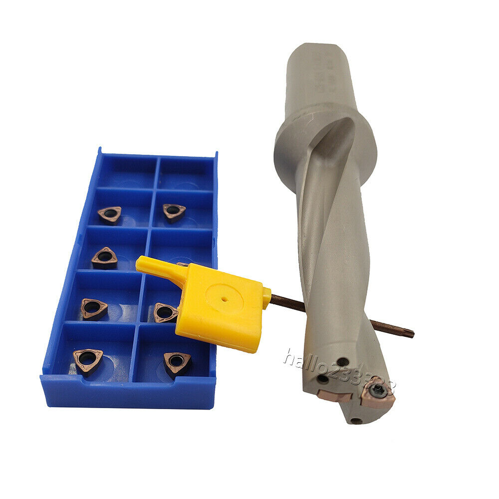 WPD-195-4D-C25 19.5mm U drill indexable drill + WCMX030208FN ACZ330 CNC insert