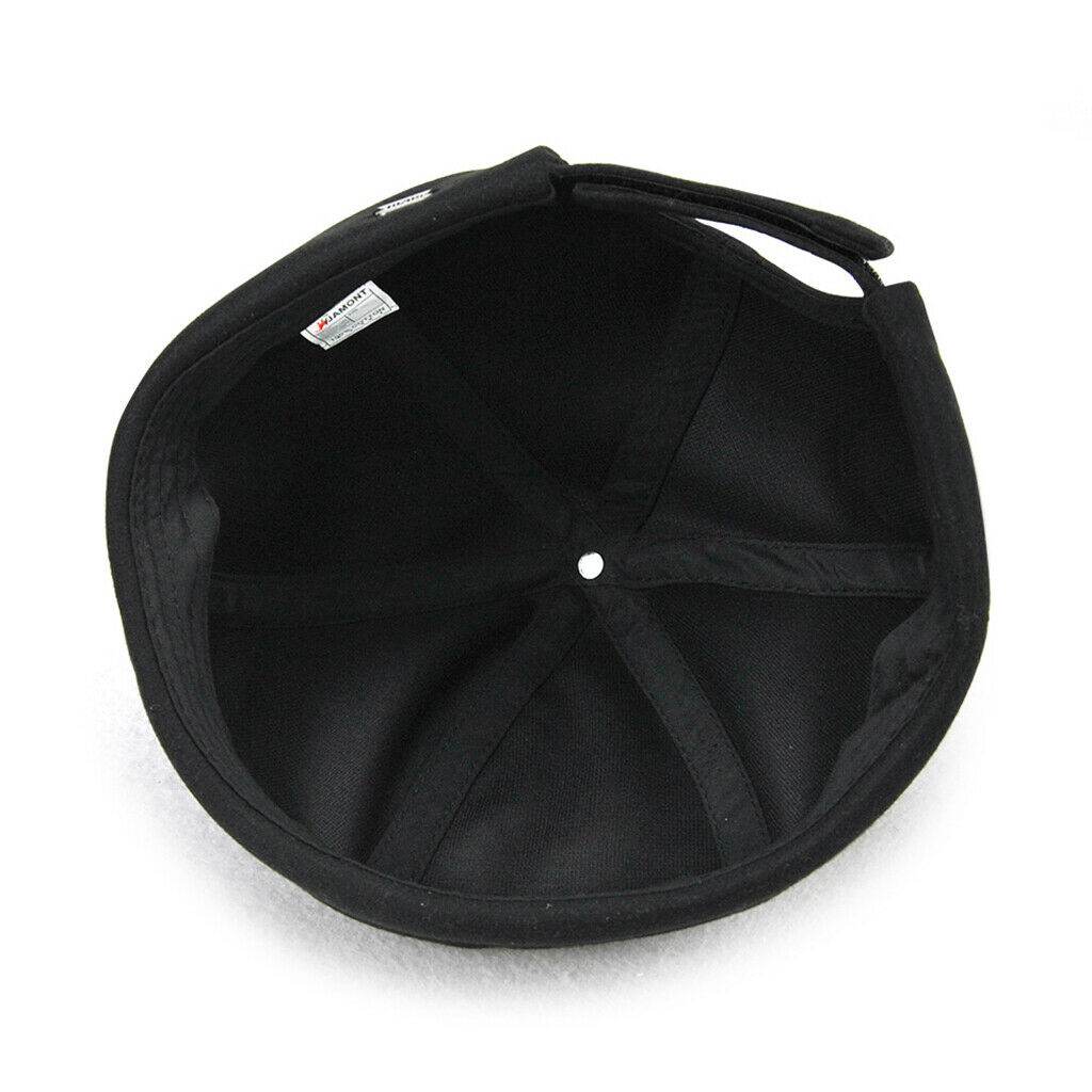 2 Pieces Mechanic Biker Hat Skullcap Board Beanie Brimless Hook Loop Docker Hat