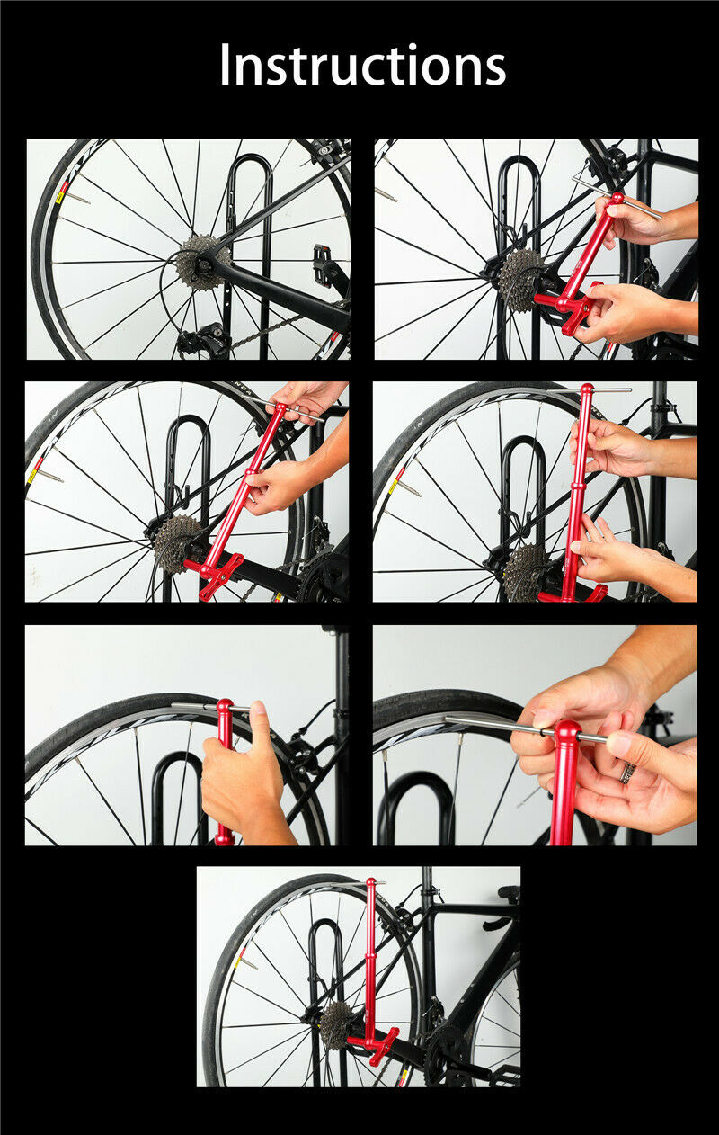 Bicycle Derailleur Hanger Alignment Gauge Measure Straighten Professional Tool