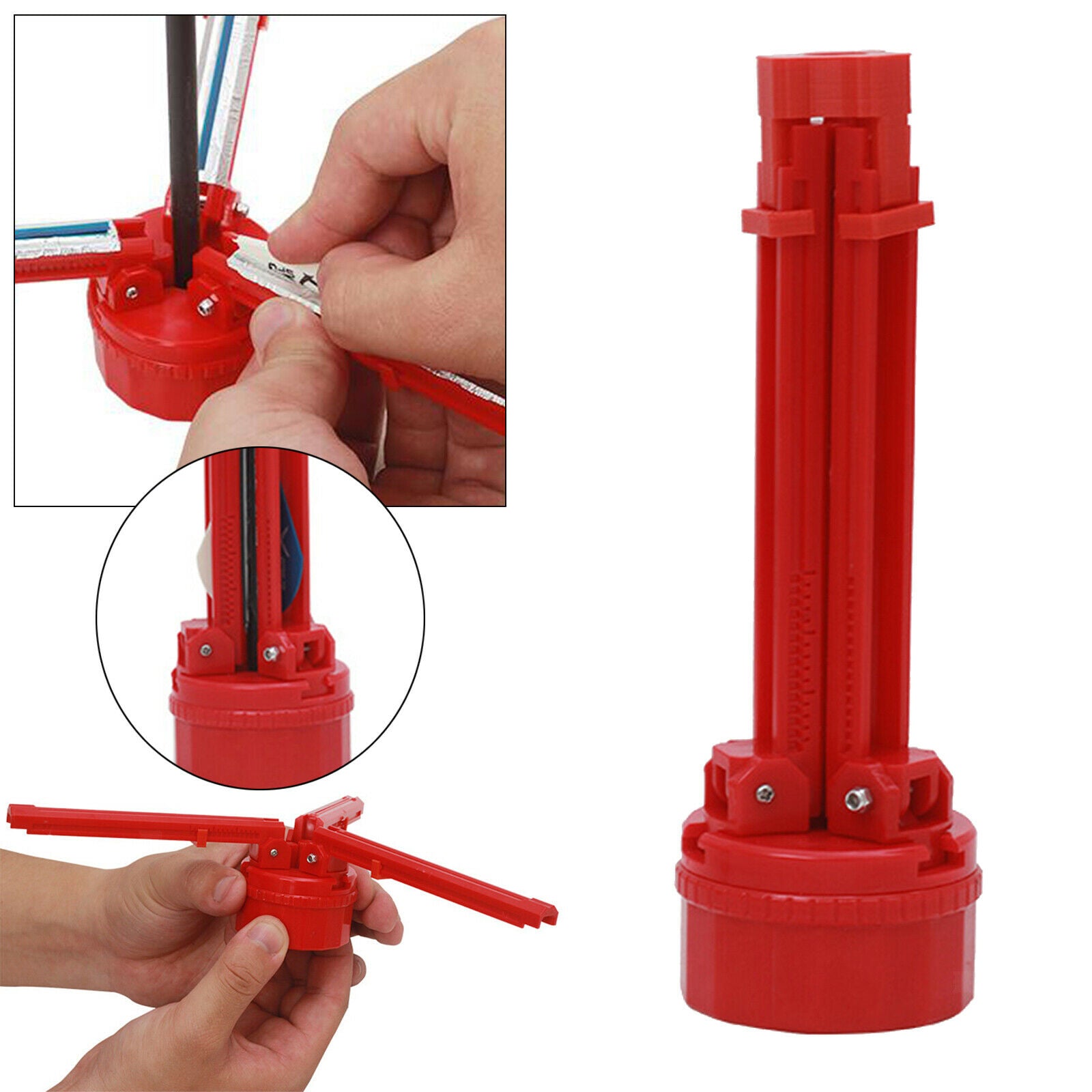 Cylindric Archery Fletching Jig Stick Fletches 3.2-11mm Arrows Accessories