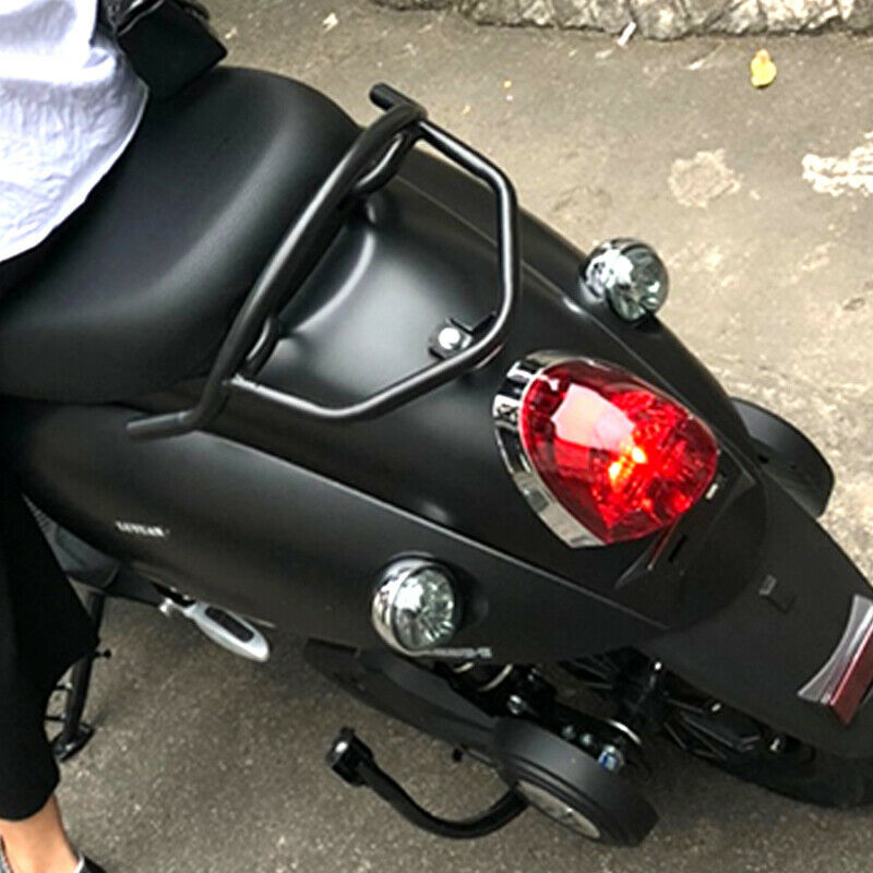 Motorcycle Scooter Bike Rear Seat Luggage Rack Bracket Cargo Shelf Refitting Kit