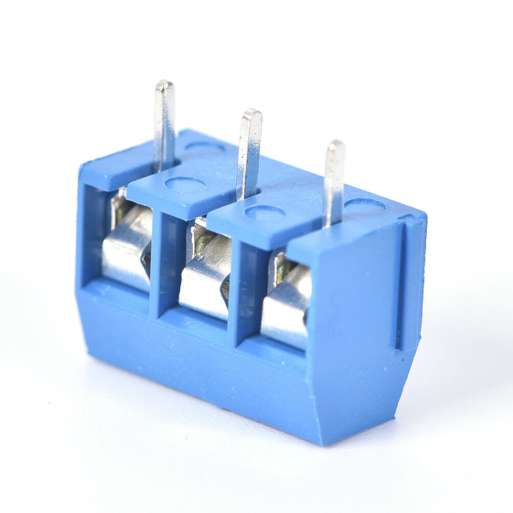 10PCS KF301-3P 5.08mm 3 Pin Connect Terminal Screw Terminal Connector B Lt