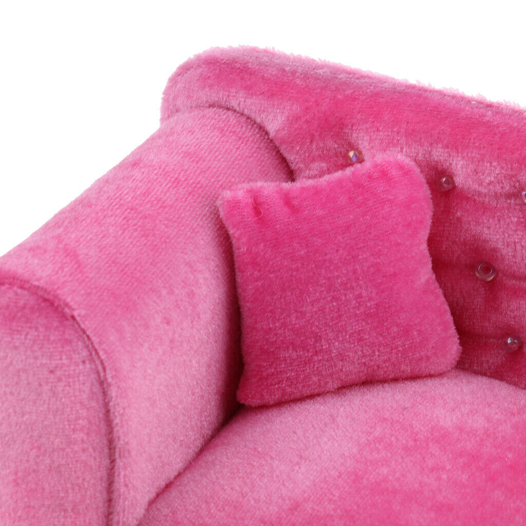 Long Sofa for 1/6 Scale Blythe SD Licca/Momoko/Azone Furniture Accessory