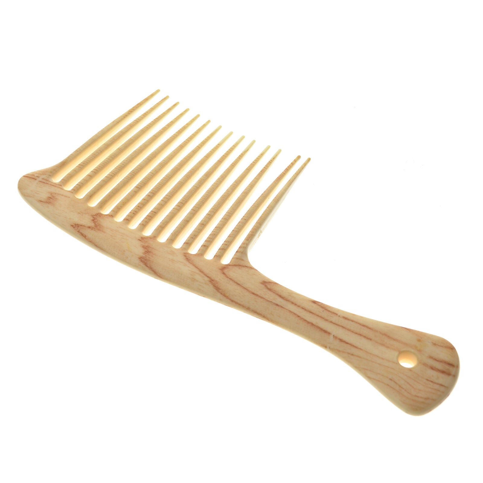 Beauty Natural Sandalwood Handmade Wide Tooth Comb Massage Comb Hair Care