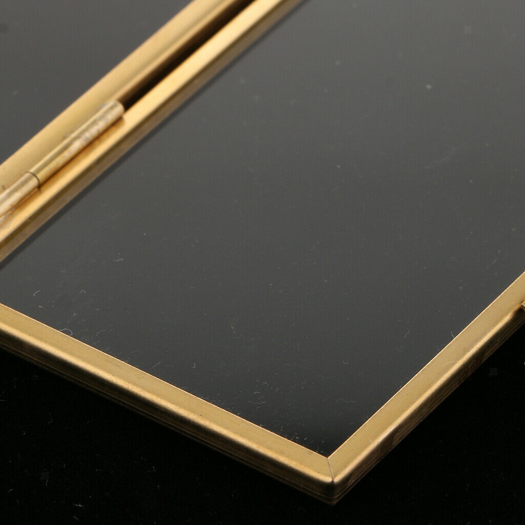 2x Double Sided Glass Hanging Picture Frame Display Frame Portrait 4&7''