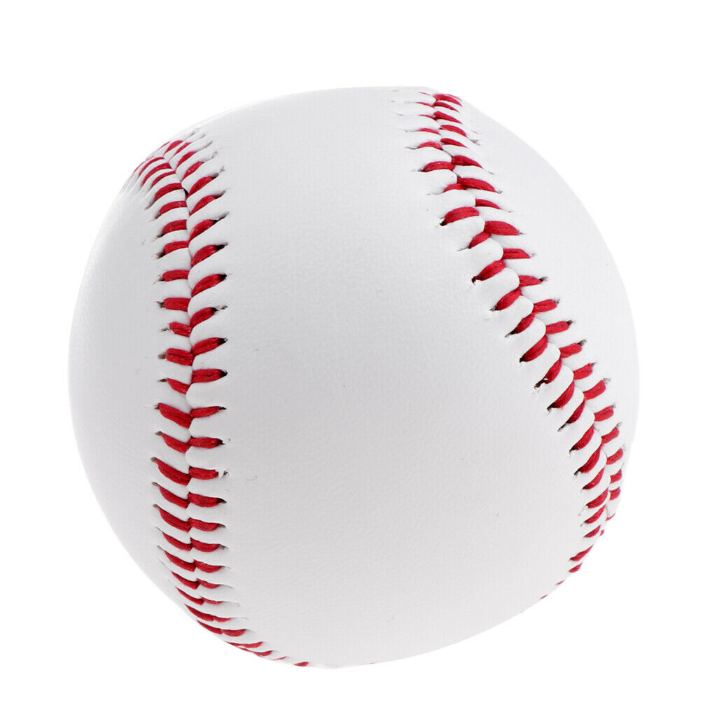 9 inch Blank PU Training Baseball Outdoor Sport Softball Practice Base Ball