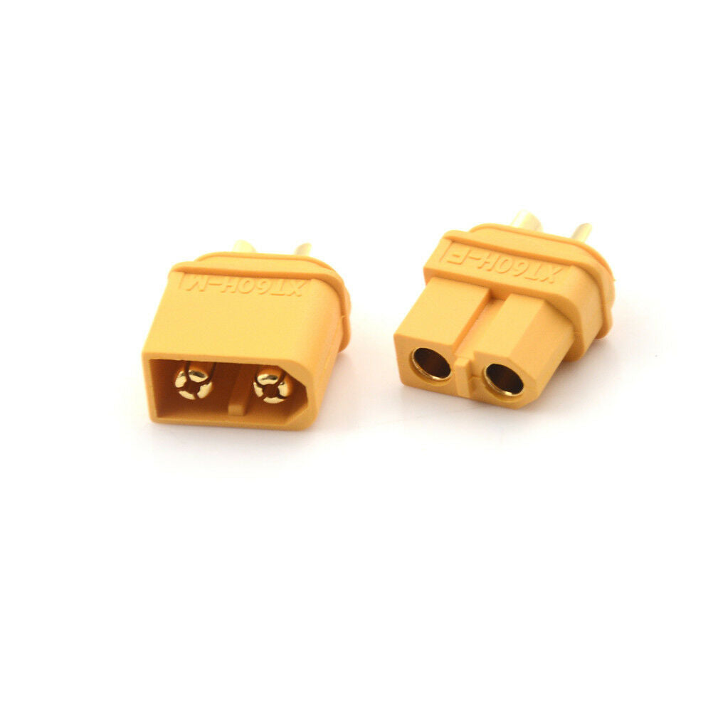 2PCS Amass XT60+ Plug Connector With Sheath Housing 1 Male 1 Femal.l8