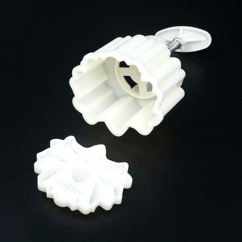 Lotus Mooncake Decor Cookies Round Pastry Moon Cake DIY Flower Stamps 150g Mould