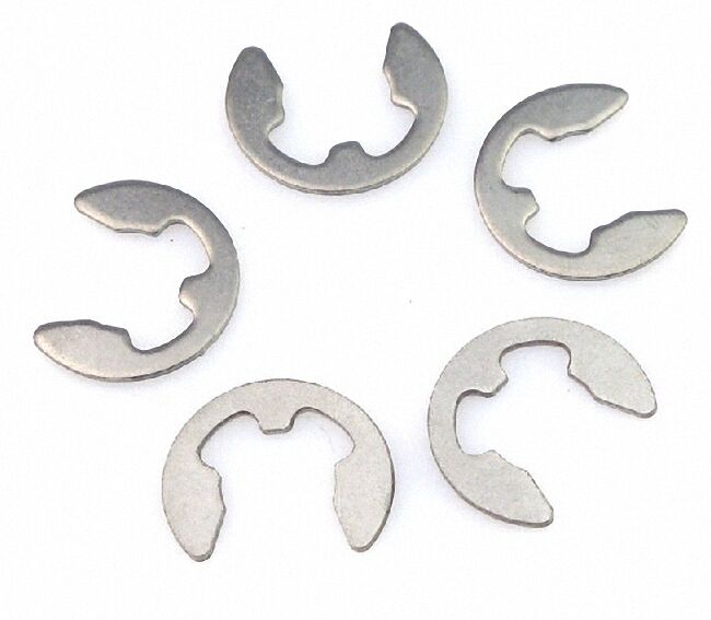 3.5mm Stainless Steel E-Clip / Snap Ring / Circlip 100Pcs [M1]